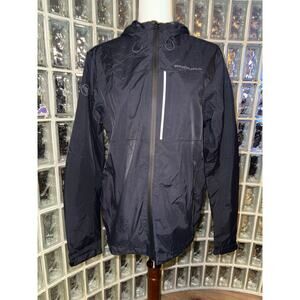 Endura Hummvee Waterproof Black Hooded Jacket - Size Small